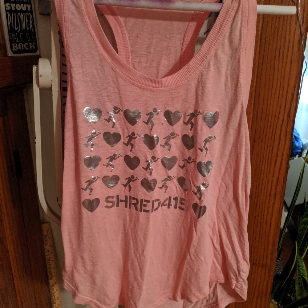 Pink Shred415 tank